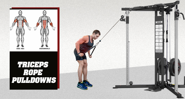Donow crossover machine - home gym machine with pull-up bar and lat pull-down attachment