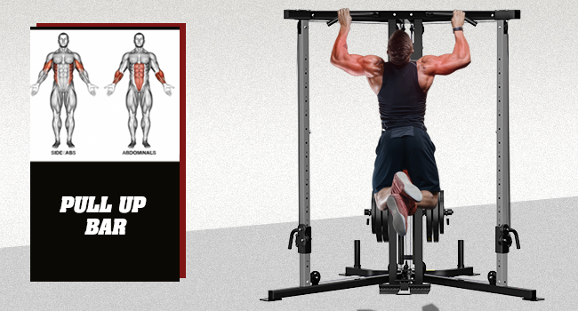Lat pull-down exercise on Donow DN-5011 gym system