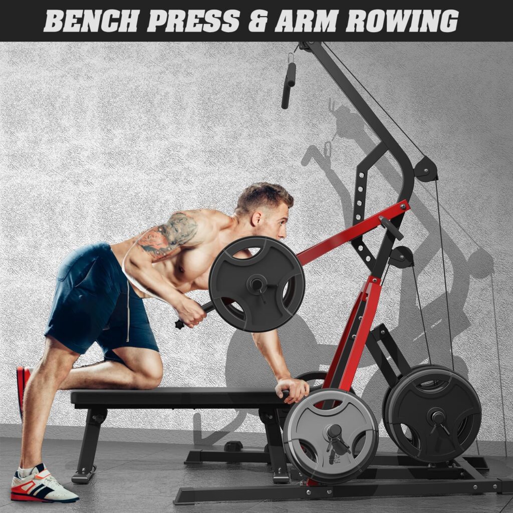 Donow multifunctional home gym station with pull-up bar